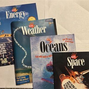 Space, Oceans, Weather, and Energy Magazine Set